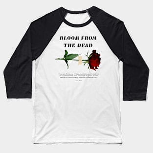 Resilient Blossom: Rose of Hope Tee Baseball T-Shirt